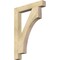 Ekena Millwork Westlake Block Rough Sawn Bracket, Douglas Fir, 4"W x 28"D x 40"H BKT04X28X40WTL05RDF - alternate 1